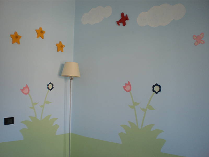 Decorazioni cameretta bimba. affordable decorazioni pareti minimal ... Colori cameretta bimba