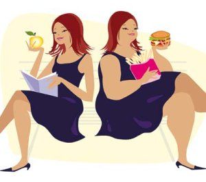 donna magra e donna grassa