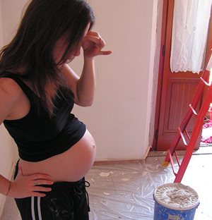 pitturare casa in gravidanza