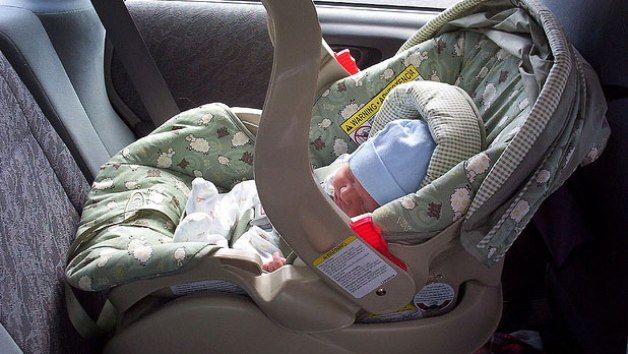 trasporto auto neonato