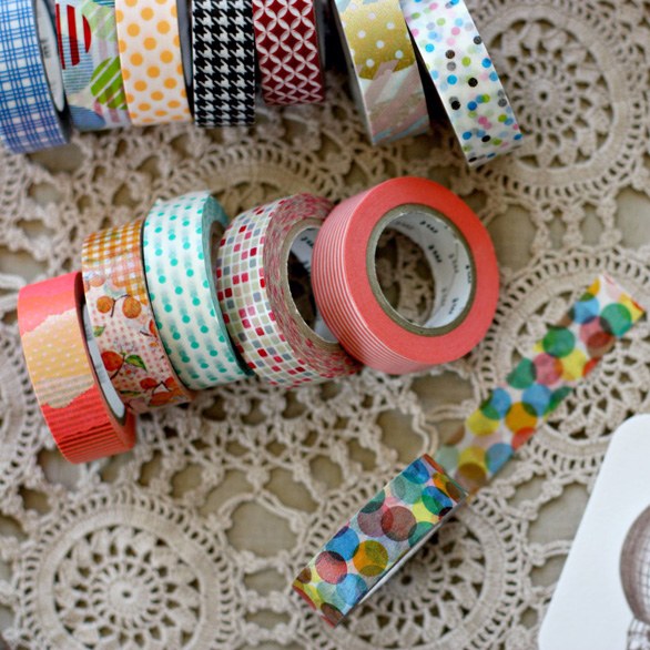 washi tape scotch colorato fantasia