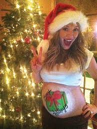 belly painting gravidanza natale